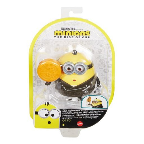 Minions Rise of Gru Stone Tossing Otto Action Figure