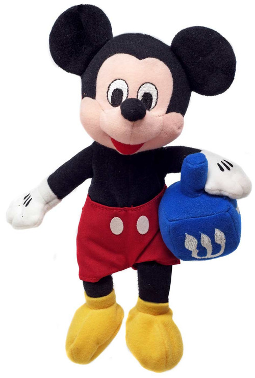 mickey Disney Mickey Mouse with Dreidel Exclusive 8 Mini Bean Bag Plush