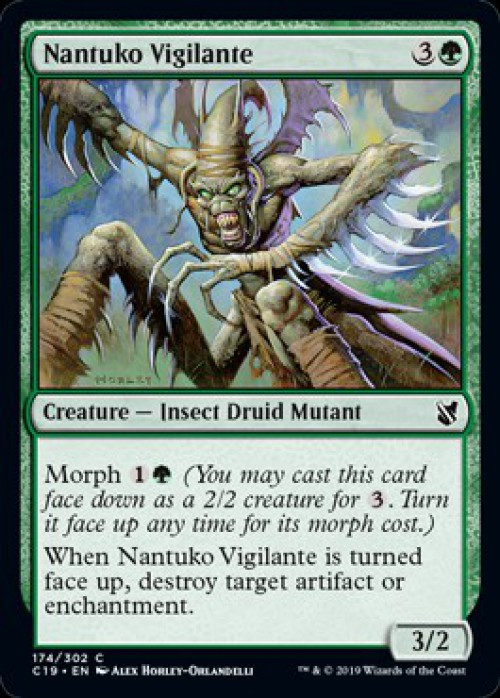 Magic The Gathering 2019 Commander Single Card Common Nantuko Vigilante 174 Toywiz - more random morphs for eternal moon roblox