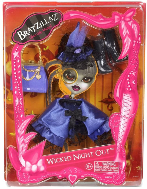 BRATZILLAZ-Glam Obtém Wicked Magic Night Out Boneca Bratz, Figuras de Ação  Anime, Brinquedos Colecionáveis Originais para meninas