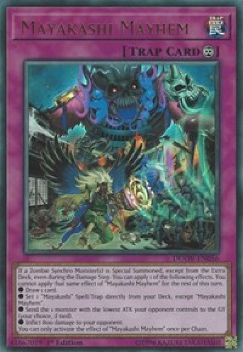 mayakashi deck yugioh Tengu, the Winged [HISU-EN034] Secret Rare 🔥 Yugioh Mayakashi Deck Core