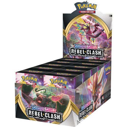 pokemon sword and shield rebel clash booster packs & Sleeved Pack including powerful cards that shaped the early competitive scene Pokemon TCG: Sword & Shield