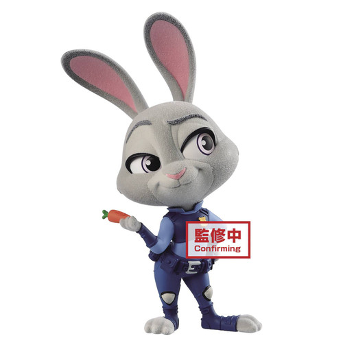 Disney Zootopia Fluffy Puffy Judy Hopps 4 Collectible PVC Figure