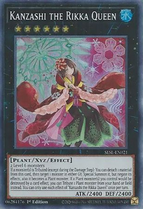 YuGiOh Secret Slayers Single Card Super Rare Kanzashi the