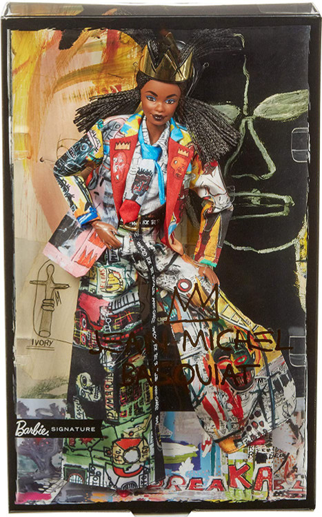 Barbie Signature Jean-Michel Basquiat – Poupée Collection Avec Pin’s Et Accessoires, Mattel 2019 (POP ART)