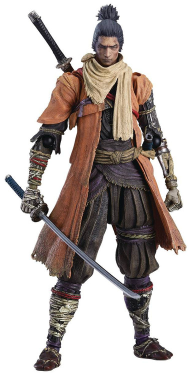 figma 隻狼 SEKIRO: SHADOWS DIE TWICE Sekiro Shadows Die Twice Figma Sekiro 5.75 Action Figure 483