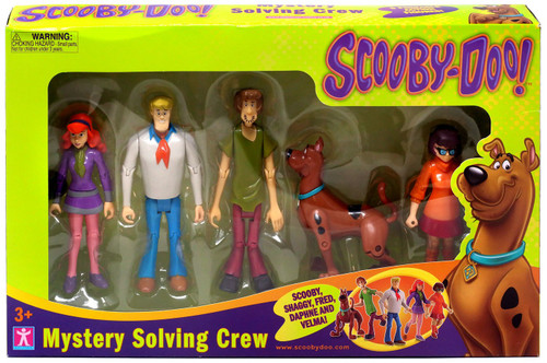 Scooby Doo Mystery Mates Mystery Solving Crew Action Figure 5-Pack ...