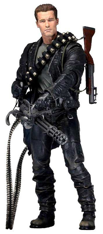 NECA Terminator Judgment Day T-800 7 Action Figure Ultimate