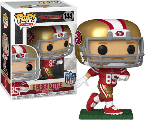 Funko NFL San Francisco 49ers POP Football George Kittle Vinyl Figure 144 -  ToyWiz