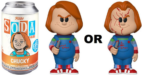Funko SODA Chucky フィギュア Amazon.com: Funko Vinyl SODA, Chucky, Chucky, Bloody, 1/6