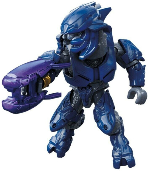 Halo Clash on the Ring Blue Elite Minor Common Minifigure Loose