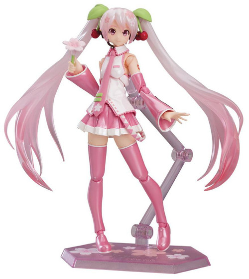 Vocaloid Figma Sakura Miku Action Figure Max Factory - ToyWiz