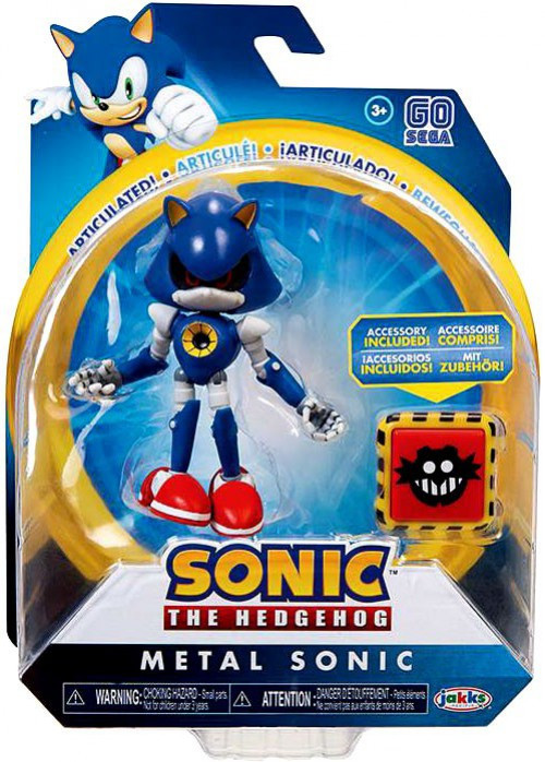 Sonic The Hedgehog Wave 15 Mecha Sonic 2.5 Mini Figure Jakks Pacific -  ToyWiz