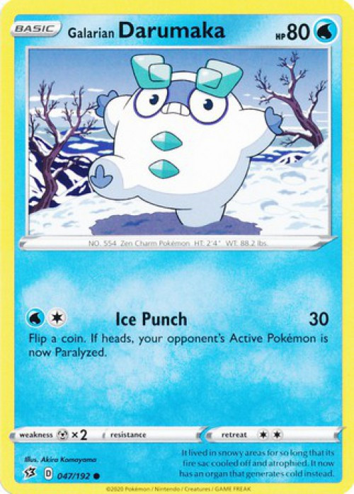 darumaka pokemon card value Galarian Darumaka - 043/189 - Common - Pokemon Singles  Sword & Shield  Sets  Sword & Shield - Darkness Ablaze