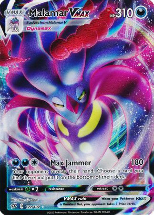 malamar vmax pokemon card value CGC 9.5 CHR VMAX Climax Singles Pokemon Trading Card Game Sword