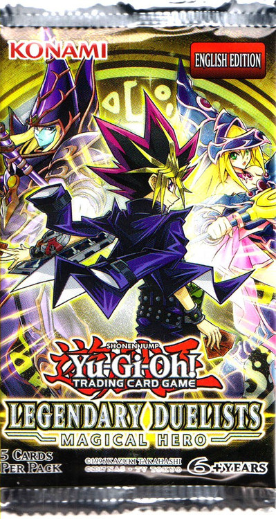 YuGiOh Legendary Duelists Magical Hero Booster Pack [5 Cards]