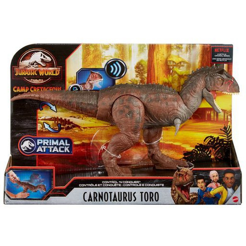 Jurassic world action hot sale attack carnotaurus figure