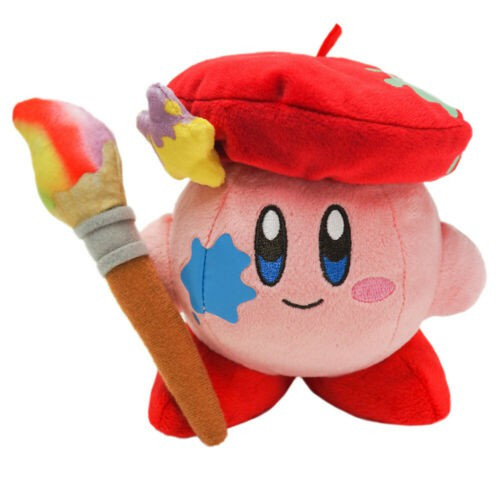 Kirbys Adventure Super Star Kirby 9 Plush 9 San-Ei - ToyWiz