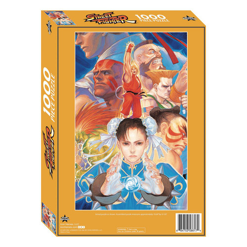 Street Fighter II Turbo 1000ピース ジグソーパズル Street Fighter Street Fighter Puzzle 1,000 Pieces Icon Heroes - ToyWiz