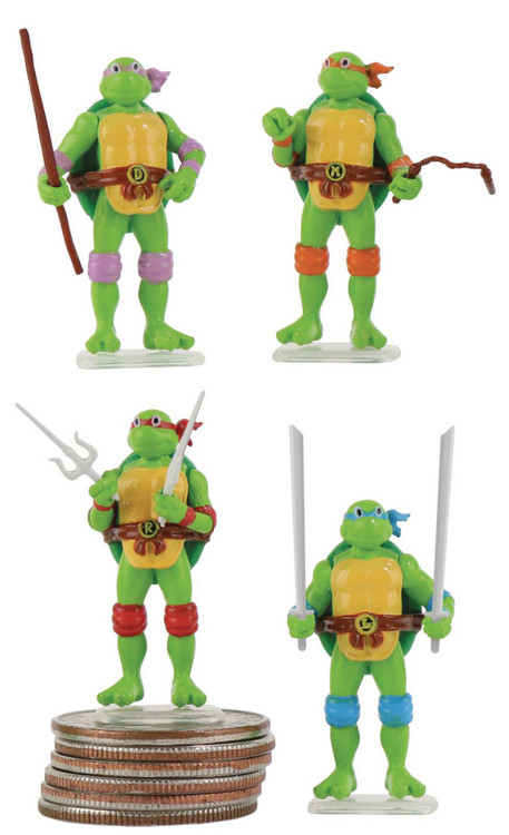 Worlds Smallest Teenage Mutant Ninja Turtles (Bundle of 4)