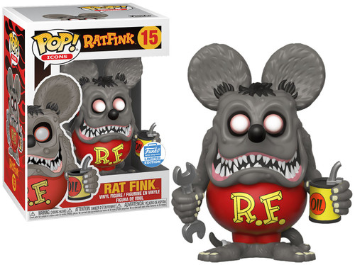 RAT FINK FUNKO POP! 4体Set Funko POP! Icons Rat Fink Vinyl Figure - Walmart.com