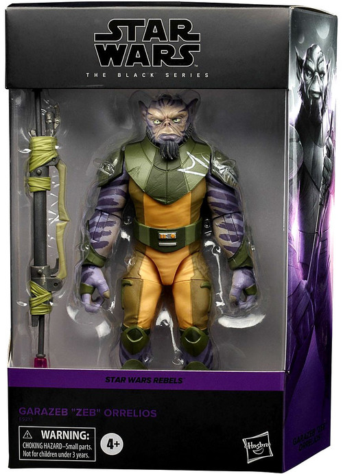 Star Wars Rebels Black Series Garazeb Zeb Orrelios 6 Deluxe Action