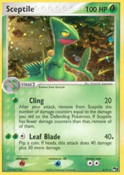 sceptile leaf blade