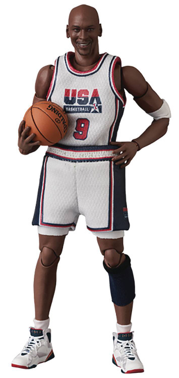 NBA MAFEX Michael Jordan 6 Action Figure Team USA Medicom