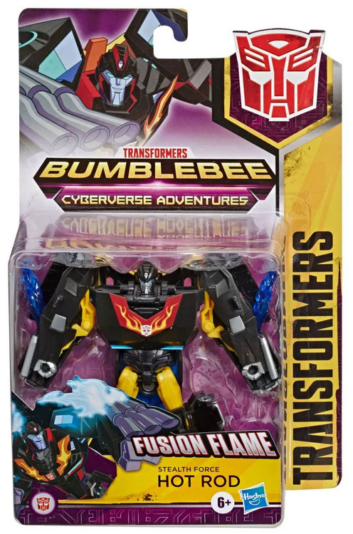 Transformers Bumblebee Cyberverse Adventures Stealth Force Hot Rod