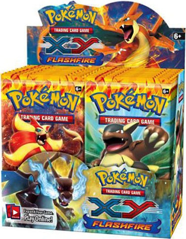 pokemon xy flashfire booster pack Pokemon XY Flashfire Booster Box 36 Packs Pokemon USA