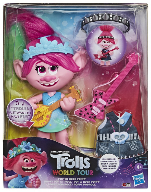 Poppy Trolls World Tour Action Figure 3