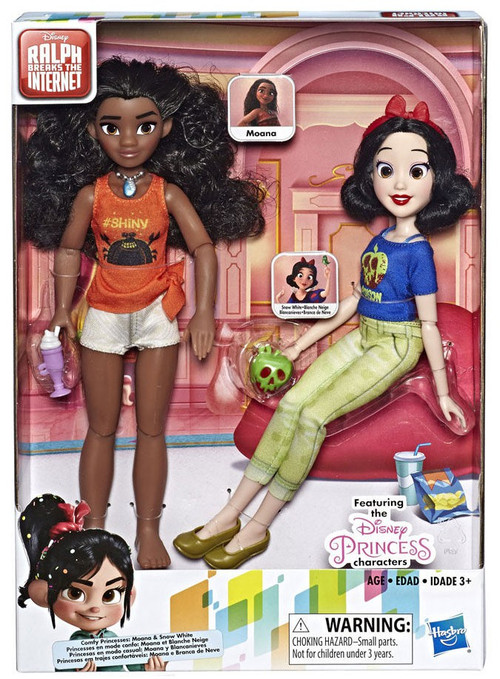  Disney Princess Moana Girl's Toddler No Show 6 pack