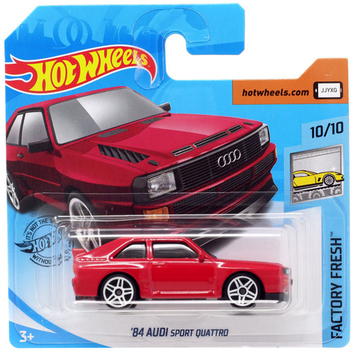 Hot Wheels Factory Fresh 84 Audi Sport Quattro 164 Diecast Car