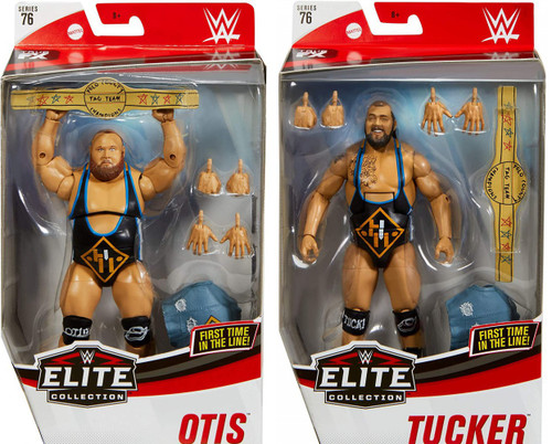 WWE Wrestling Elite Collection Series 76 Heavy Machinery Set of 2