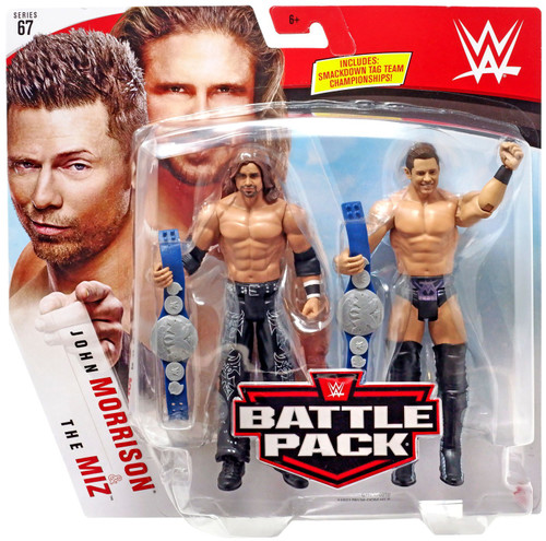 WWE Wrestling Battle Pack Series 67 The Miz John Morrison 6 Action ...