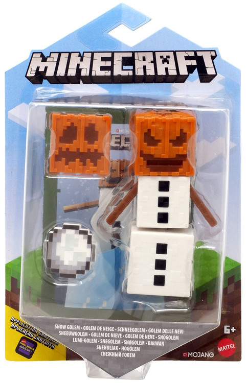 Minecraft Comic Maker Snow Golem 3.25 Action Figure Version 2