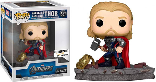Funko Marvel Avengers POP Marvel Thor Exclusive Deluxe Vinyl