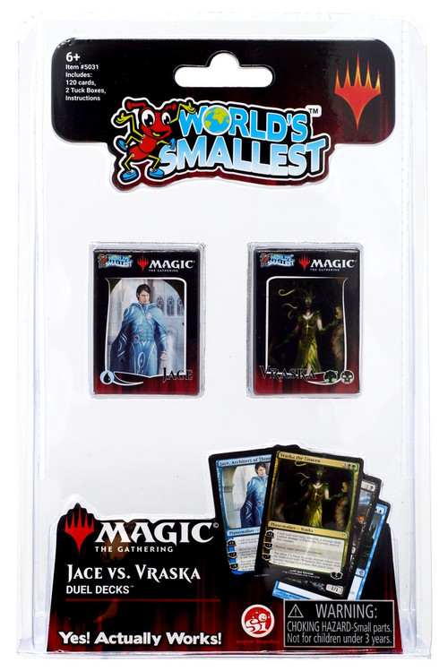 mtg Jace vs Vraska World's Smallest ギャザ Worlds Smallest Magic The Gathering Jace vs. Vraska Duel Decks