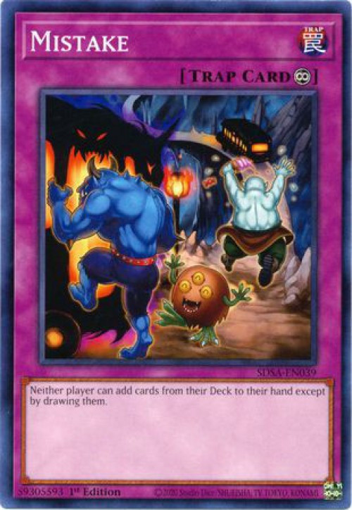 Yu-Gi-Oh! Karte „Debunk“ – SDPL-EN039 – Common, 1st Edition