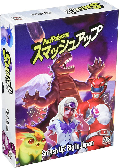 Expansión Smash Up: Big In Japan De Alderac - ¡Nuevo Y Sellado!
