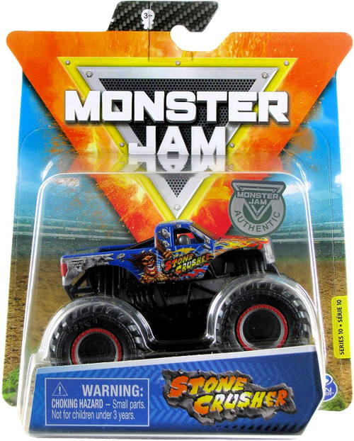 Monster Jam Series 10 Stone Crusher 164 Diecast Car Spin