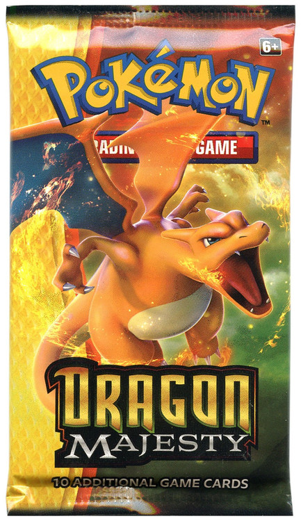 Pokemon Dragon Majesty Booster Pack 10 Cards Pokemon USA - ToyWiz Pokemon Dragon Majesty Booster Pack 10 Cards Pokemon USA - ToyWiz