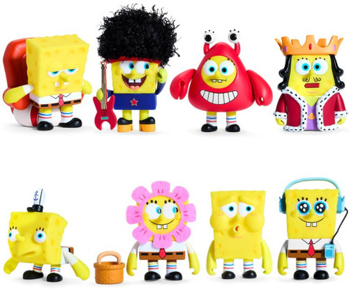 ギッドロボット　スポンジボブ Kidrobot Nickelodeon Spongebob Squarepants Vinyl Mini Figure Cavalcade of