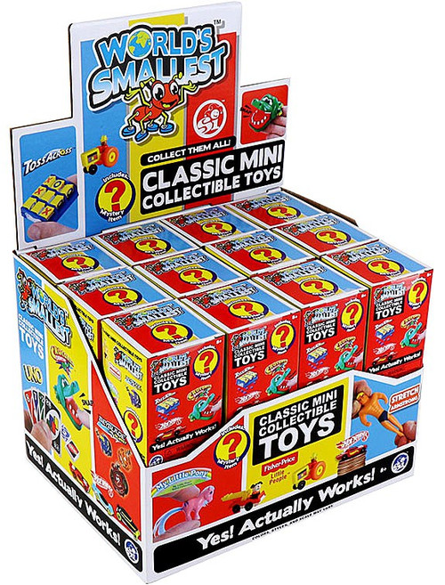 World's Smallest Classic Mini Toys Series 4 Mystery Box [24 Packs]