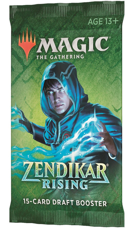 Magic: The Gathering トレーディングカード 資産フルセット Magic The Gathering Zendikar Rising DRAFT Booster Pack 15 Cards