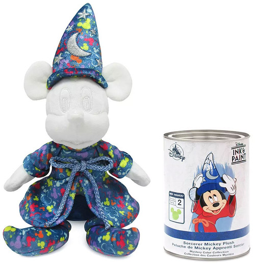 Disney Ink Paint Series 2 Sorcerer Mickey Exclusive 12.5 Plush