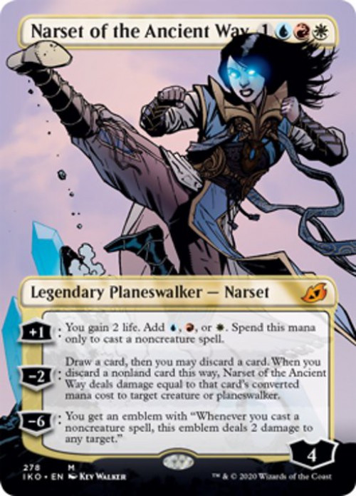 mtg narset cards Commander Deck EDH Deck Narset, Enlightened Exile 100 Magic Custom Deck Jeskai Prowess Put the rest on the bottom of your library in a random order. 3D Magic Card: Narset, The