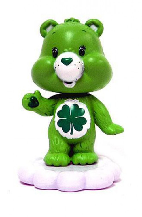 Care Bears Japanese Good Luck Bear Mini Bobble Head - ToyWiz