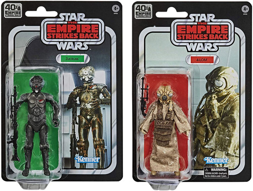 クソハムちゃん様　DEELUXE Empire CTF 23-24 Star Wars The Empire Strikes Back Black Series 4-LOM Zuckuss