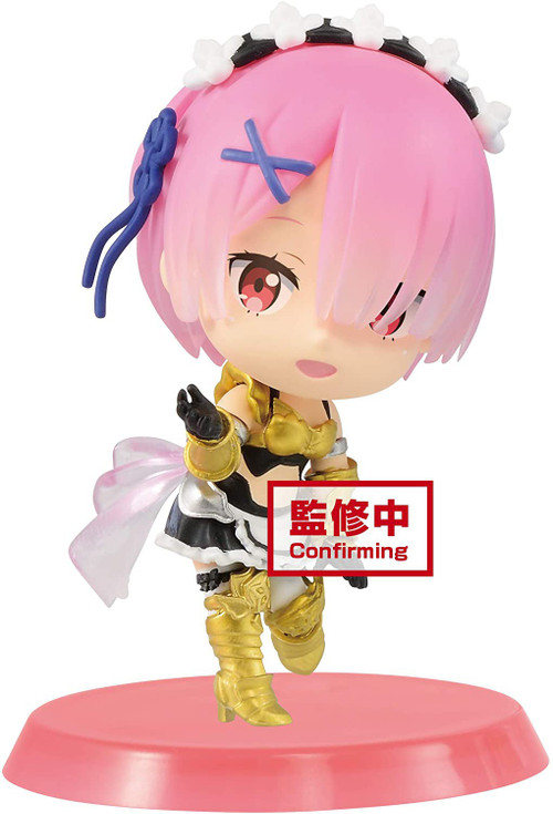 Re:Zero Starting Life In Another World Chibikyun Character Ram 2.8-Inch Collectible PVC Figure [Vol 3 A]